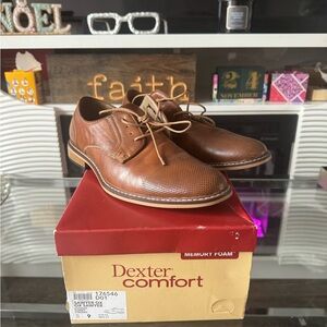 Dexter Brown Perforated Oxfords